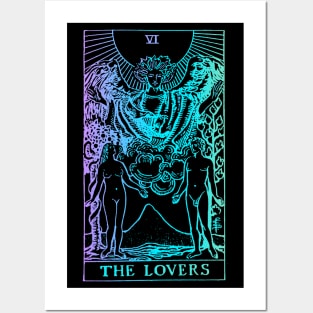 The Lovers Tarot Card Posters and Art